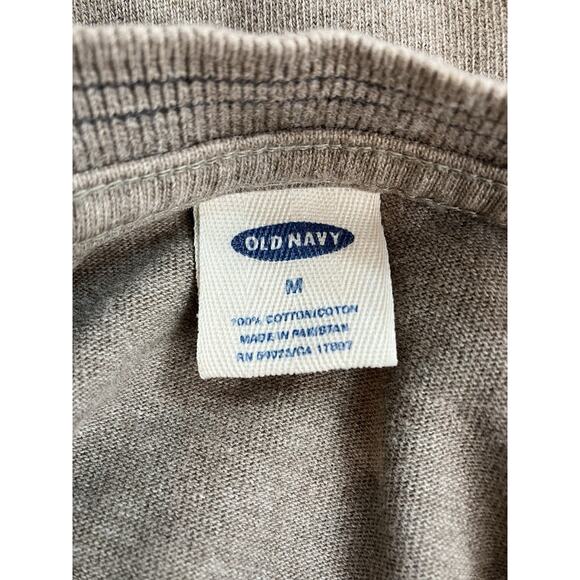 Old Navy Longsleeve V Neck Shirt Men’s Size M - Picture 4 of 5